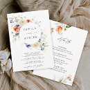 Search for floral circle wedding invitations Elegant