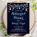 Search for barn rehearsal dinner invitations String lights
