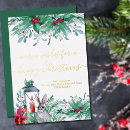 Search for gold candle christmas cards Holly