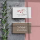 Search for watercolor flowers business cards Florist