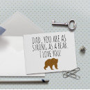 Search for bear fathers day cards Dad