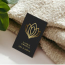 Search for lotus flower business cards Meditation