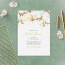 Search for white rose bridal shower invitations Bride to be