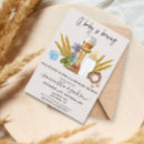 Search for coed baby shower invitations Watercolor