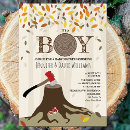 Search for fall baby boy shower invitations It's a boy
