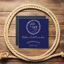 Search for nautical rope invitations Navy blue