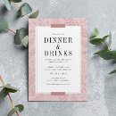 Search for office drinks invitations Dinner party
