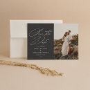 Search for black white wedding postcards Calligraphy
