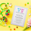 Search for easter party invitations Blue