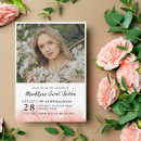 Search for coral sweet 16 invitations Pretty