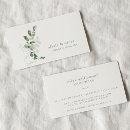 Search for eucalyptus business cards Minimalist