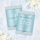 Search for blue damask wedding invitations Elegant