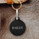 Search for pet tags Black