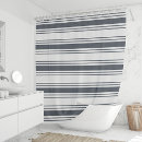 Search for navy and white stripe shower curtains Preppy
