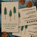 Search for camping business cards Nature