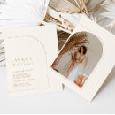 Search for neutral bridal shower invitations Elegant