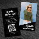 Search for hair care business cards Simple minimal minimalistic style