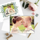 Search for eucalyptus wedding thank you cards Watercolor greenery
