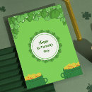 Search for green beer postcards Shamrock