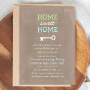 Search for home sweet home invitations Brown