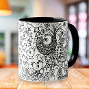 Search for bird art mugs Drawing