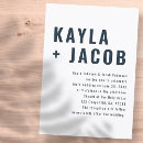 Search for cool wedding invitations Minimalist