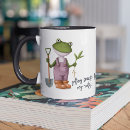 Search for funny frog mugs Cute