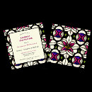 Search for stained glass invitations Floral