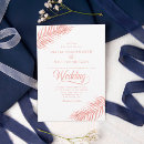 Search for palm leaf wedding invitations Unique
