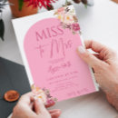 Search for bright floral bridal shower invitations Peony