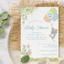 Search for kitten baby shower invitations Floral