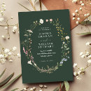 Search for floral wreath wedding postcards Rustic