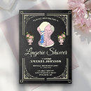 Search for lingerie shower invitations Pretty
