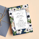 Search for anemone wedding invitations Elegant