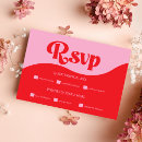 Search for 70s rsvp cards Retro typography