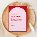 Search for 1 colour invitations Simple
