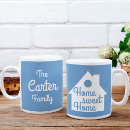 Search for country blue mugs Typography