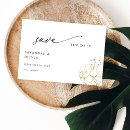 Search for botanical wedding save the dates Gold