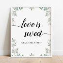 Search for love is sweet wedding signs Calligraphy