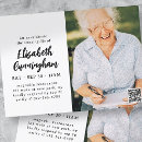 Search for simple celebration life invitations Black and white