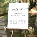 Search for timeline wedding signs Black and white