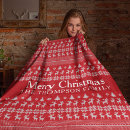 Search for old fashioned christmas blankets Retro