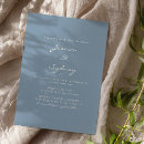 Search for dusty blue wedding invitations Boho