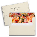 Search for floral lined envelopes Watercolor