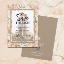 Search for fall leaves save the dates Boho chic