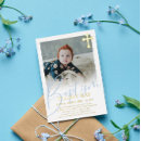 Search for white gold christening invitations Blue