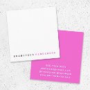 Search for fuchsia business cards Magenta