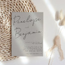 Search for neutral wedding invitations Minimalist