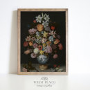 Search for flowers in a vase painting posters Floral still life