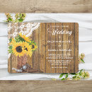 Search for elegant western wedding invitations Country chic